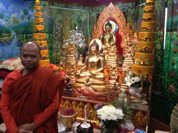 Sophouns Pheach, a Cambodian monk in the Bronx says discussing the ongoing United Nations tribunal prosecuting former Khmer Rouge officials in Phnom Penh is a painful and sensitive subject, a topic often avoided in the community.  